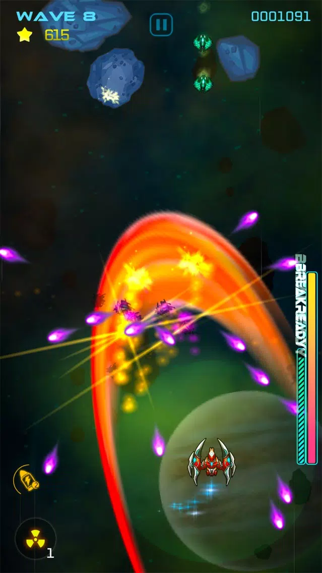 space combat-the best outer shooting game in 2016應用截圖