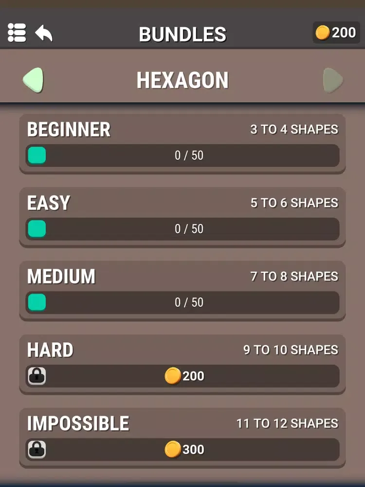 Blocks-Brain Games For Adults iPad  سکرین شاٹس