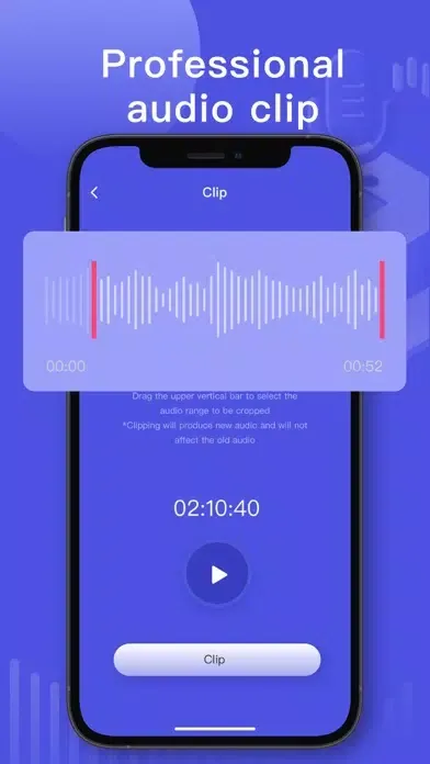 Voice Memo-Speech to Text Screenshots
