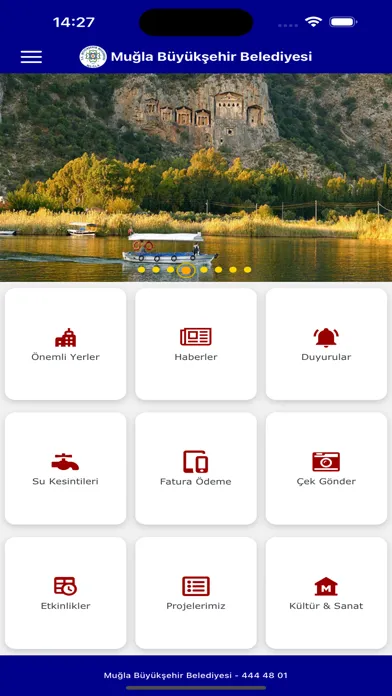 Tangkapan layar Muğla Büyükşehir Belediyesi