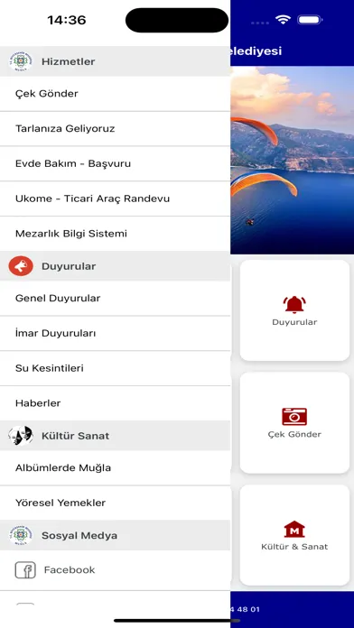 Tangkapan layar Muğla Büyükşehir Belediyesi