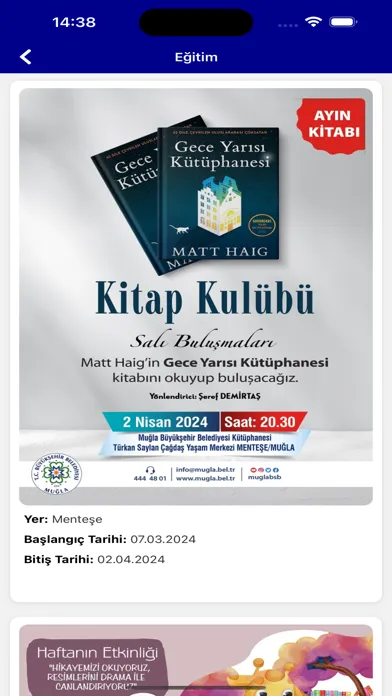Tangkapan layar Muğla Büyükşehir Belediyesi