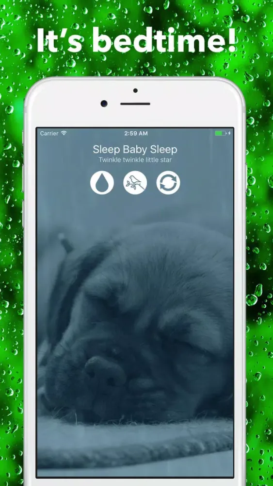 Capturas de pantalla de Sleep Baby Sleep Lite - rhymes