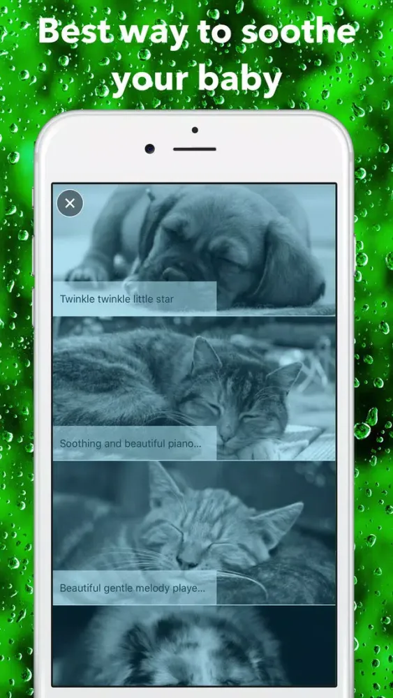 Capturas de pantalla de Sleep Baby Sleep Lite - rhymes