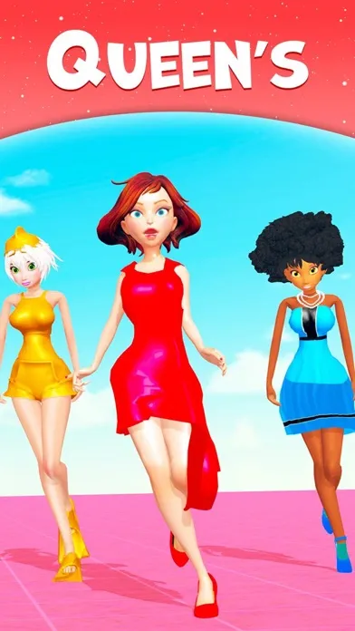 ภาพหน้าจอของ Girls Fashion Run 3D