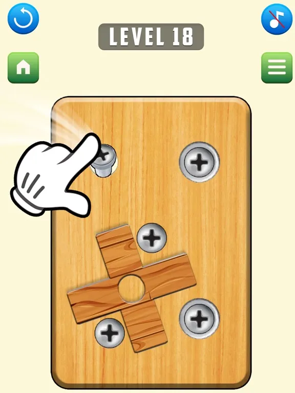 Nuts And Bolts Wood Puzzle iPad  স্ক্রিনশট