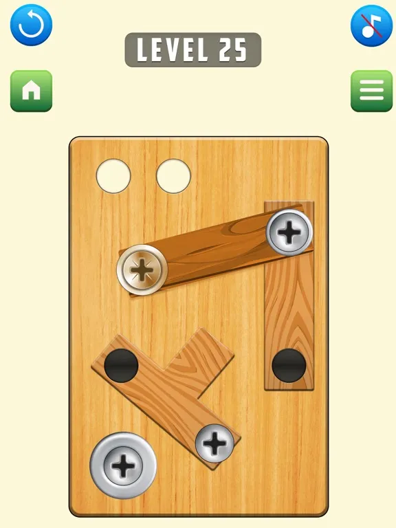 Nuts And Bolts Wood Puzzle iPad  স্ক্রিনশট