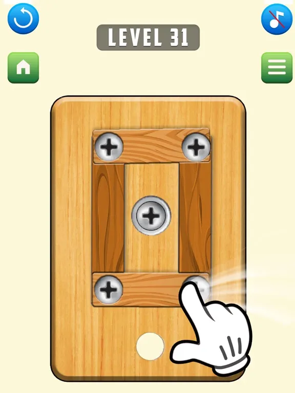 Nuts And Bolts Wood Puzzle iPad  স্ক্রিনশট