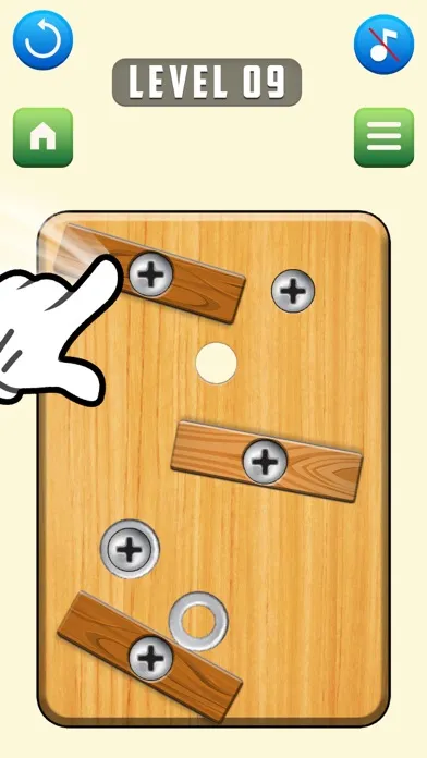 Nuts And Bolts Wood Puzzle স্ক্রিনশট