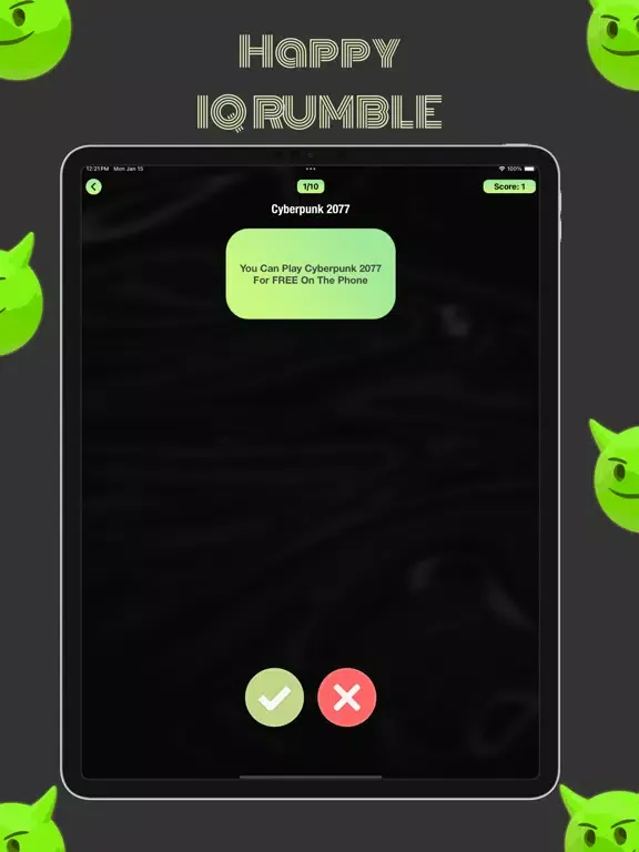 Скриншоты Happy ™ Mods & Games IQ Rumble iPad 