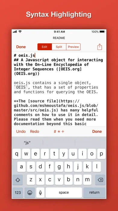 Zrzuty ekranu Blockquote Markdown Editor