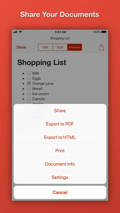 Zrzuty ekranu Blockquote Markdown Editor