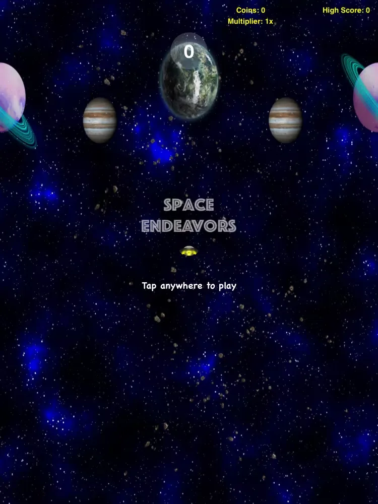 Space Endeavors iPad  Ekran Görüntüleri