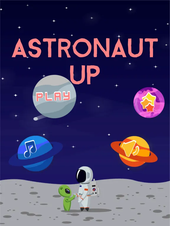 Astronaut Up iPad  স্ক্রিনশট