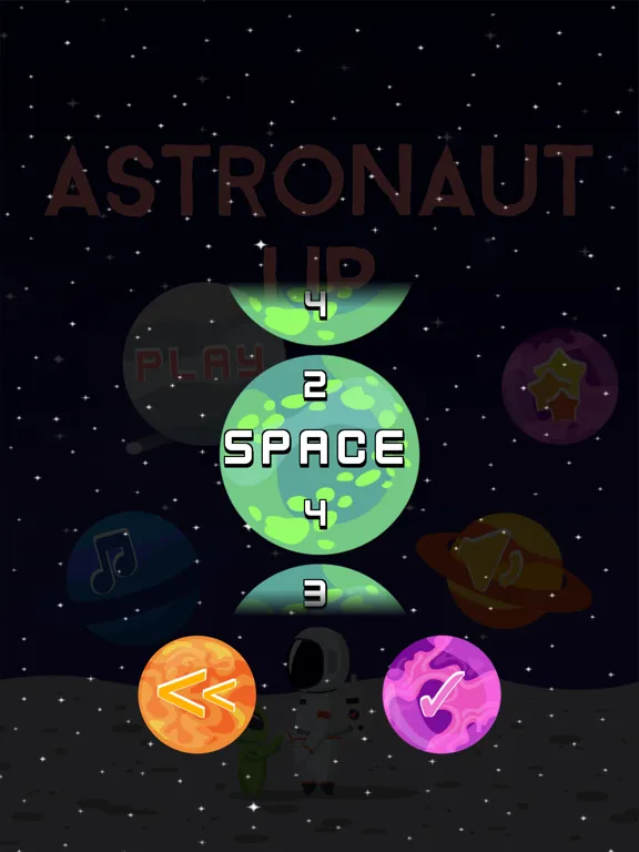 Astronaut Up iPad  স্ক্রিনশট