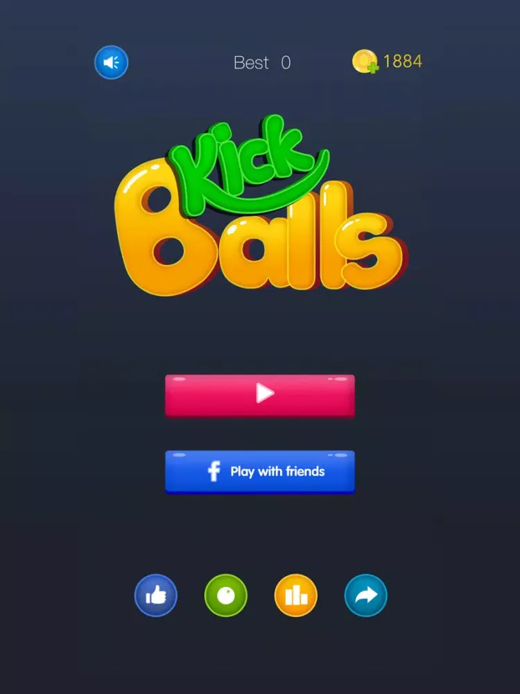 Captures d'écran de Kick Balls iPad 