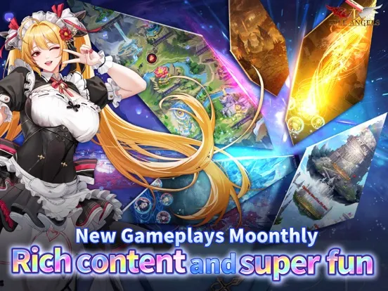 Idle Angels: Goddess' Warfare iPad  سکرین شاٹس