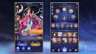 Idle Angels: Goddess' Warfare سکرین شاٹس