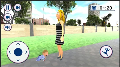 Zrzuty ekranu Virtual Mom Happy Family Games
