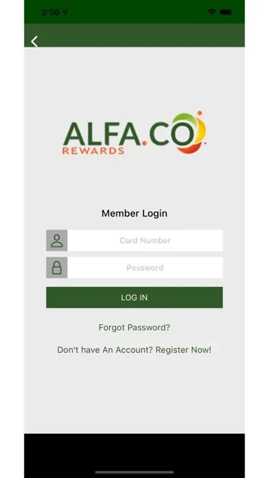 ALFACO Rewards Screenshots