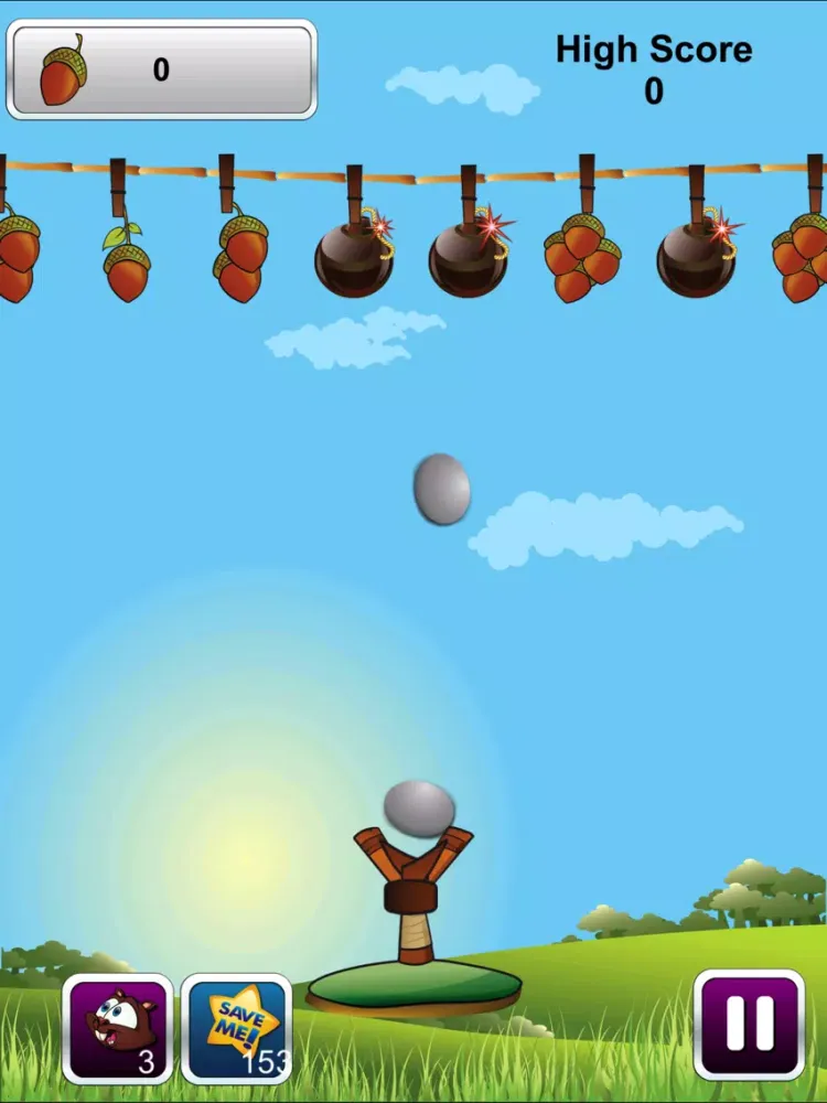 Capturas de tela do Go Nuts Game iPad 