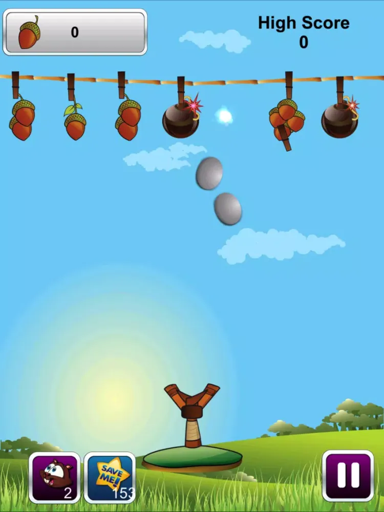 Capturas de tela do Go Nuts Game iPad 
