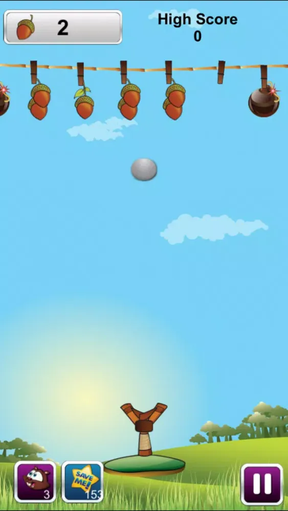 Capturas de tela do Go Nuts Game