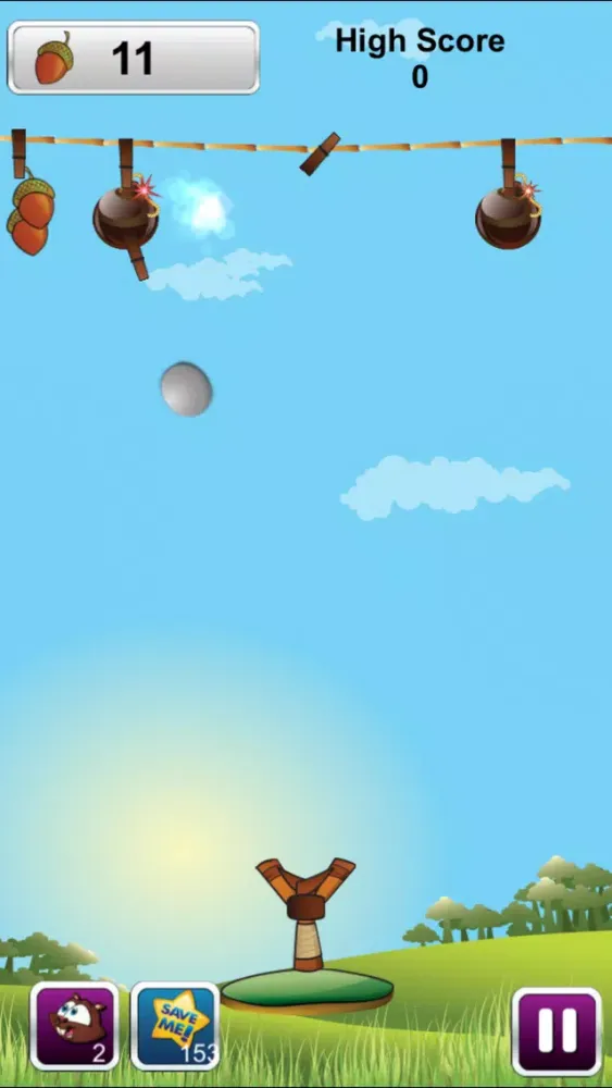 Capturas de tela do Go Nuts Game