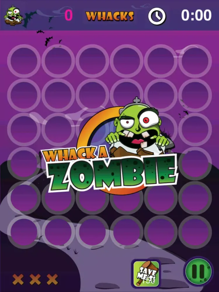 Whack A Zombie Pro iPad  Screenshots