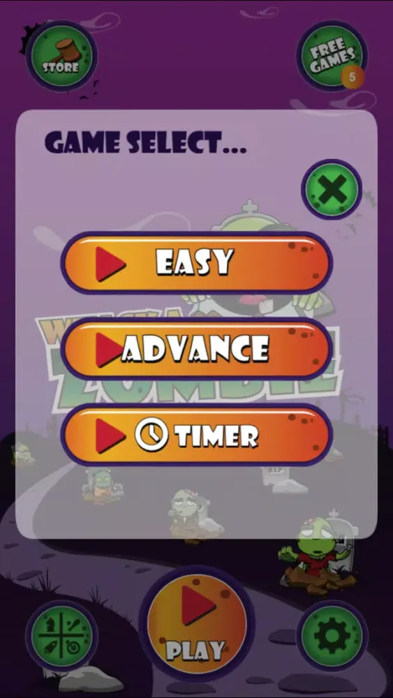 Whack A Zombie Pro Screenshots