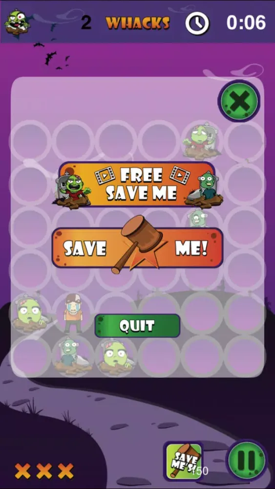 Whack A Zombie Pro Screenshots