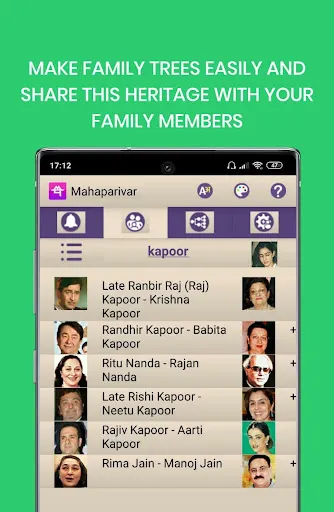 Mahaparivar-Loving Family Tree应用截图