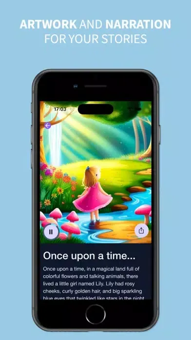 Captures d'écran de Tell Me A Story - AI Stories