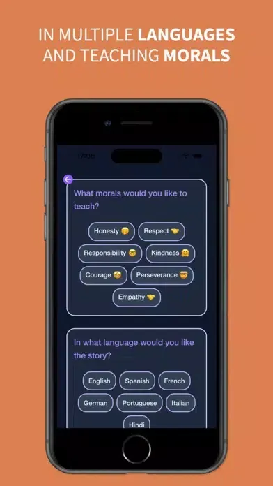 Captures d'écran de Tell Me A Story - AI Stories