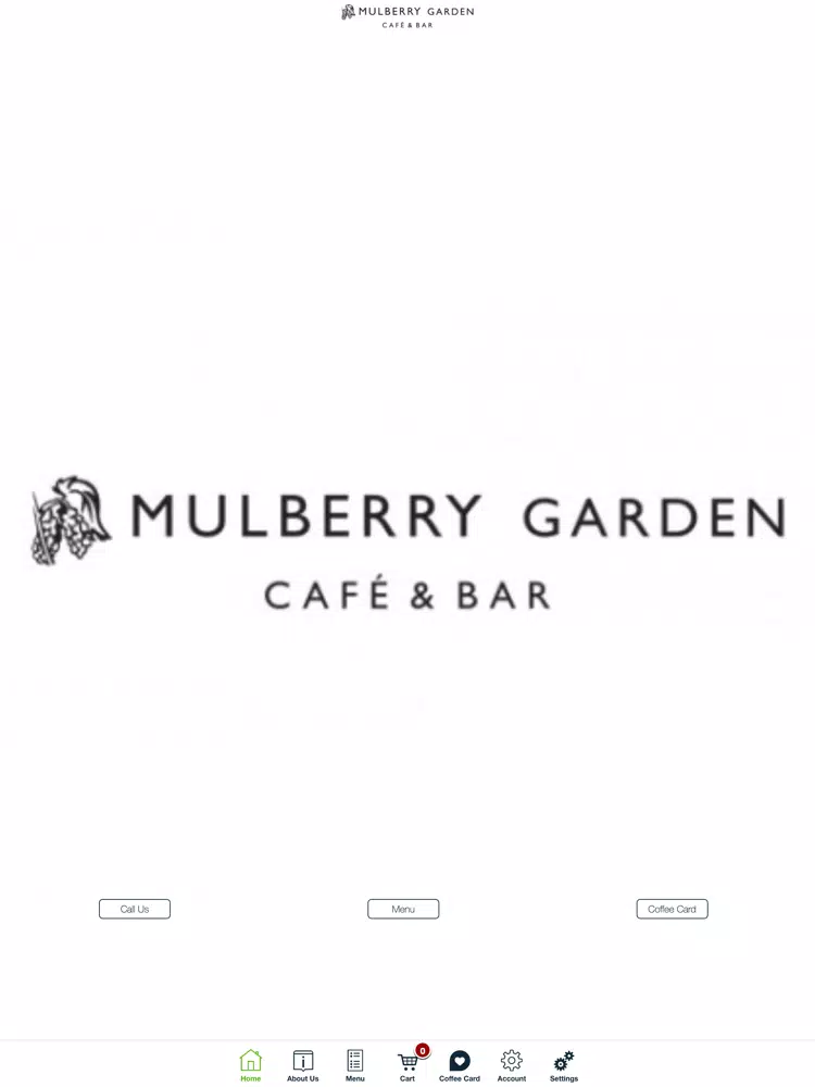 Tangkapan skrin Mulberry Garden Cafe iPad 