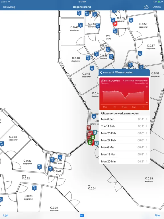 ภาพหน้าจอของ DVB 2.0 iPad 