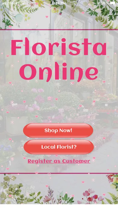 Captures d'écran de Florista Online