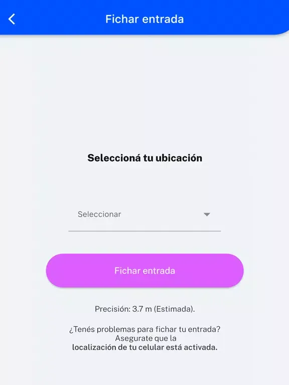 Captures d'écran de Registro de horarios Kromets iPad 