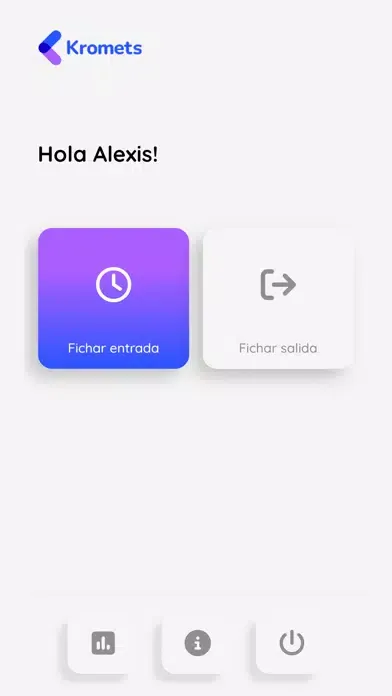 Captures d'écran de Registro de horarios Kromets