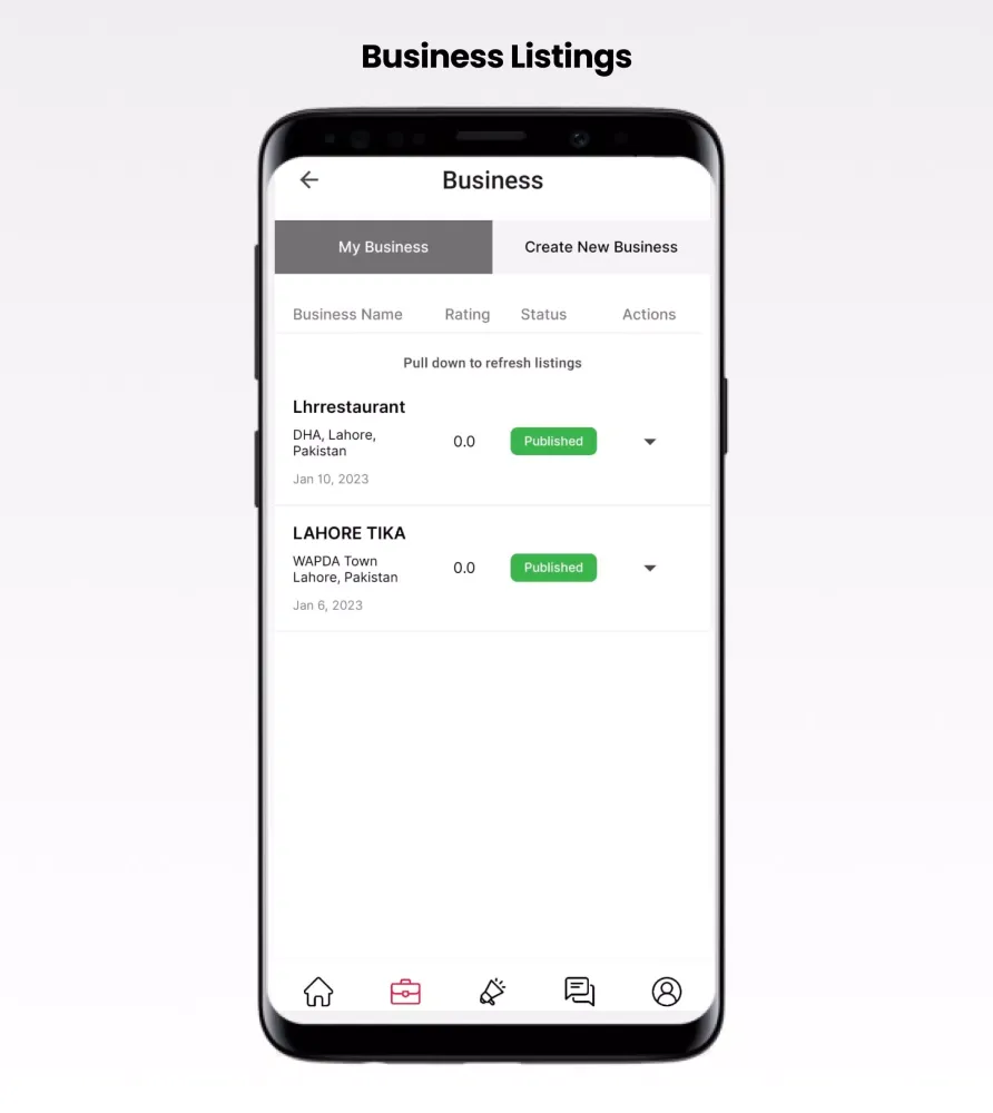 Capturas de pantalla de Mulk Biz
