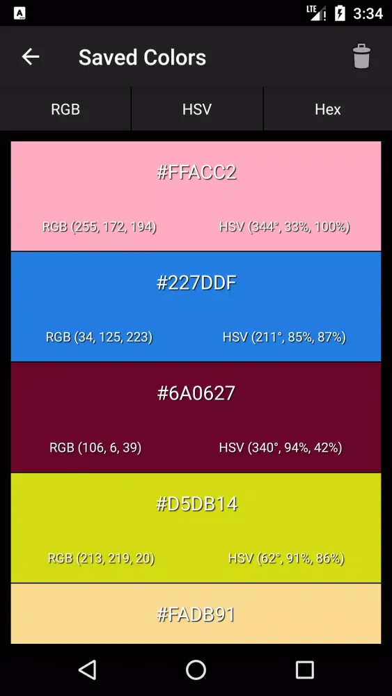 تصاویر Color Picker
