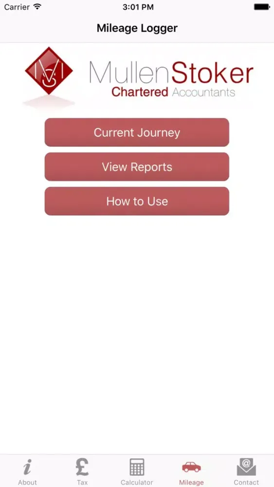 Captures d'écran de Mullen Stoker UK Tax App