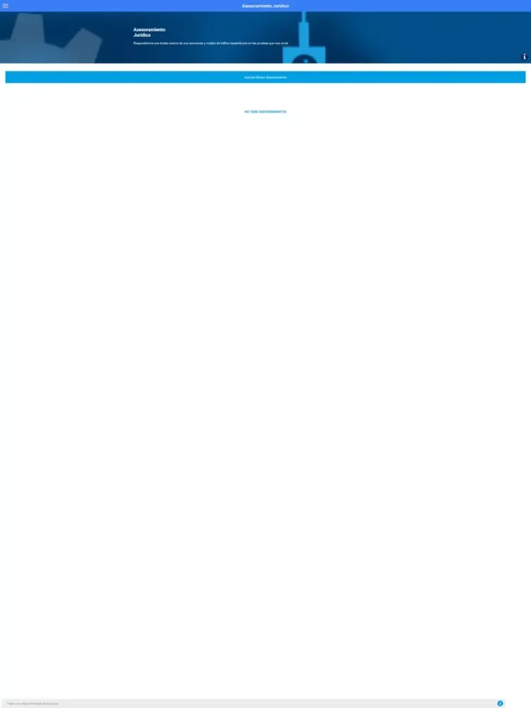 Screenshot di Gestion Multas iPad 