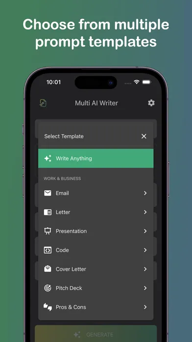 Multi AI Writer: 3-in-1 AI App应用截图