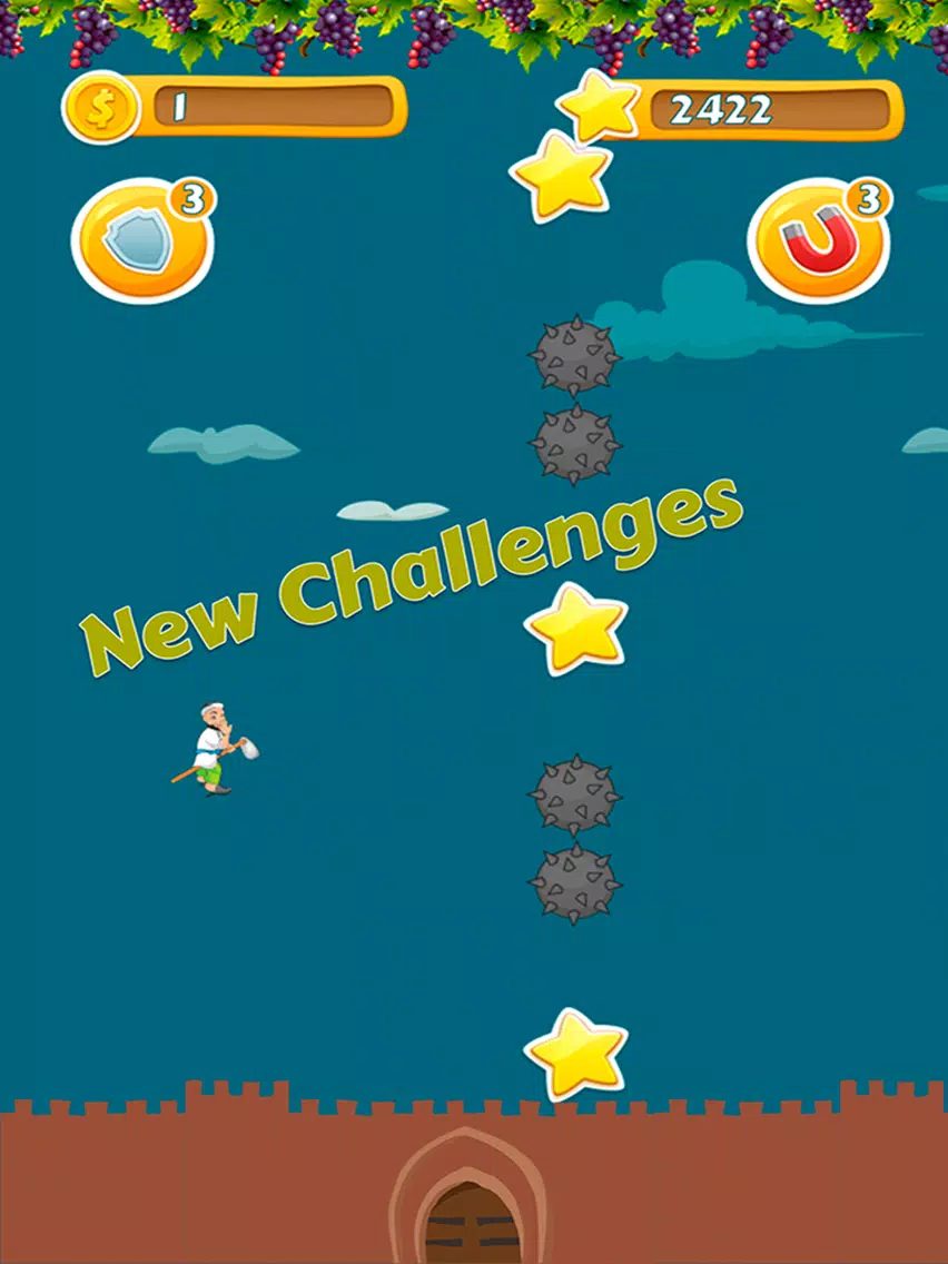 Uchar Ketmon Flappy Uzbek iPad 應用截圖