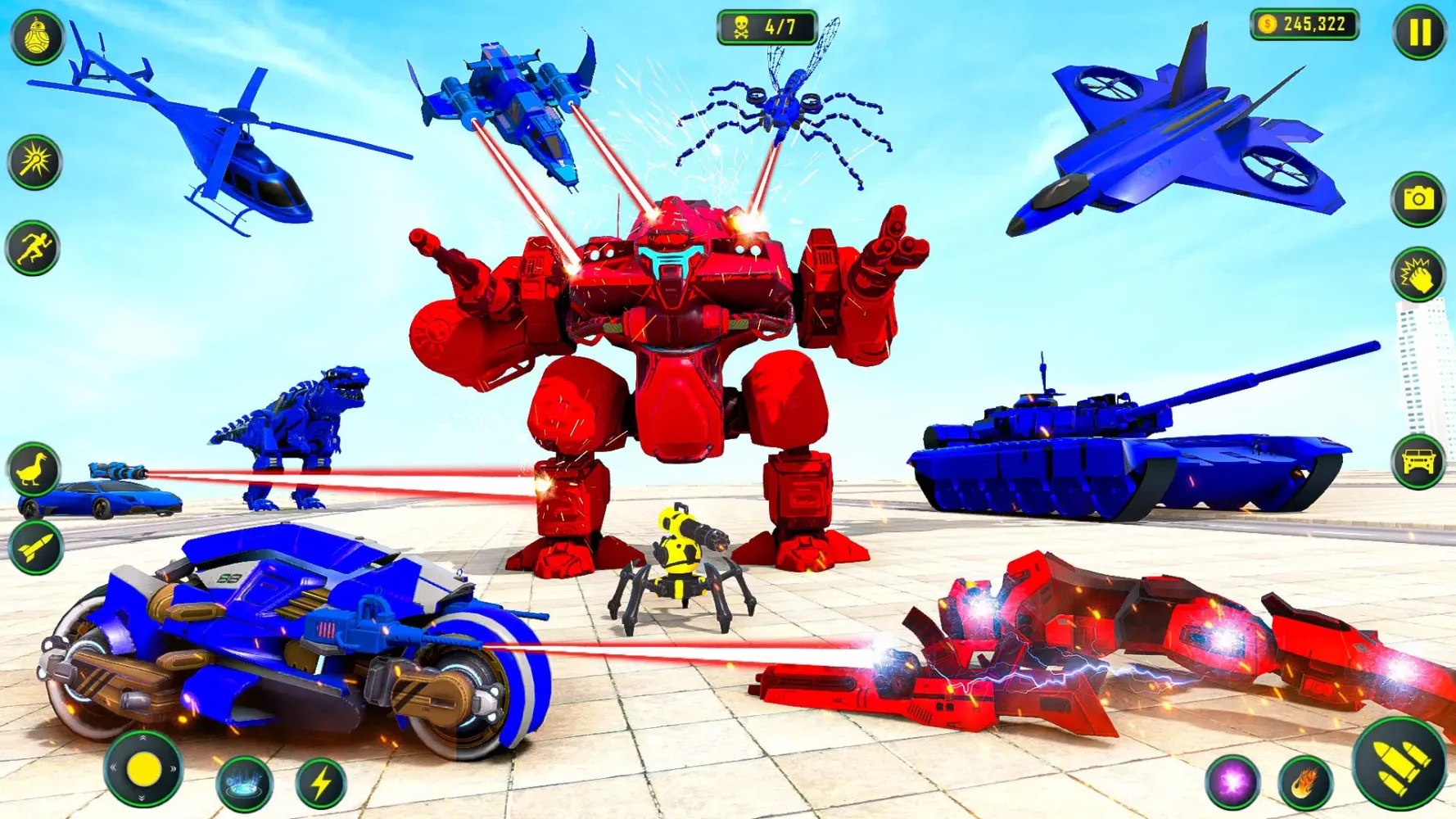 Robot Game 2025: Car Transform سکرین شاٹس