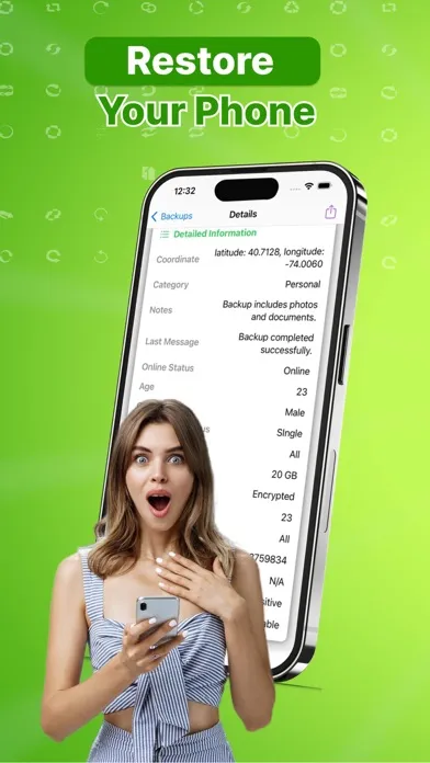 ภาพหน้าจอของ Restore YourPhone