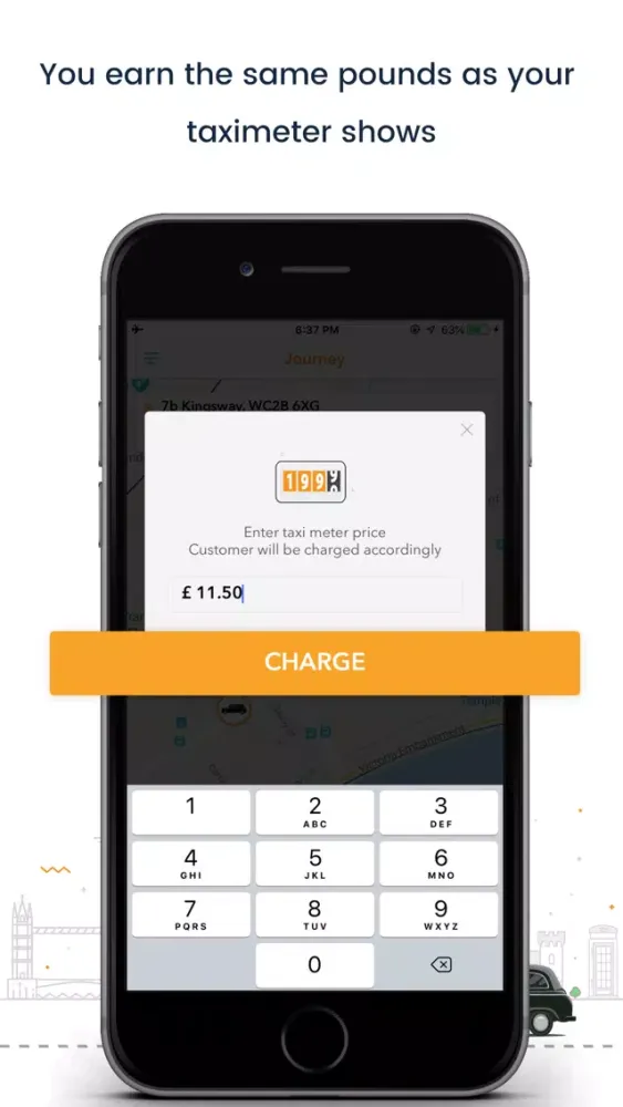 Taxiapp Driver app Screenshots
