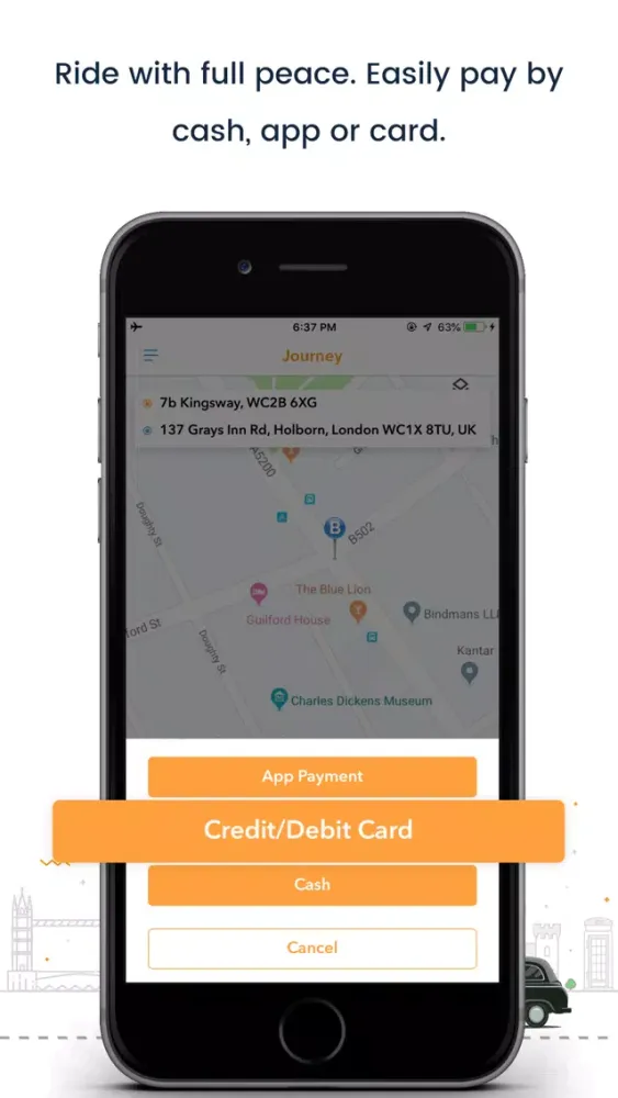 Taxiapp Driver app Screenshots