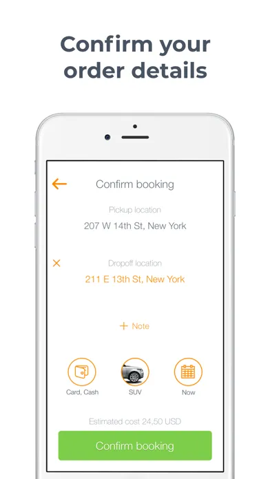 Скриншоты PickmeApp: rides in your city